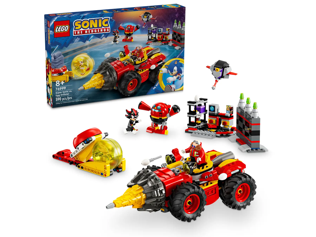 アキ LEGO 76999 Sonic The Hedgehog Super Sonic vs. Egg Drillster